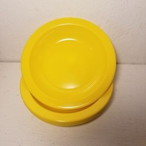 Dallas Ware Set of 4 Yellow Cereal Bowls 7.5"